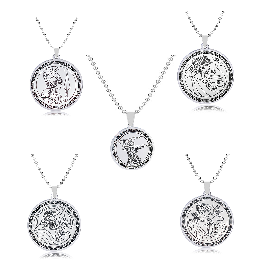 Zeus Men Accessories - Collier pendentif Z192.202 ena Poseidon Dionylaunch