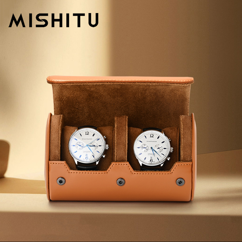 Travel Organizer Men - MISHITU 1/2/3-slot montre stockage rouleau sac
