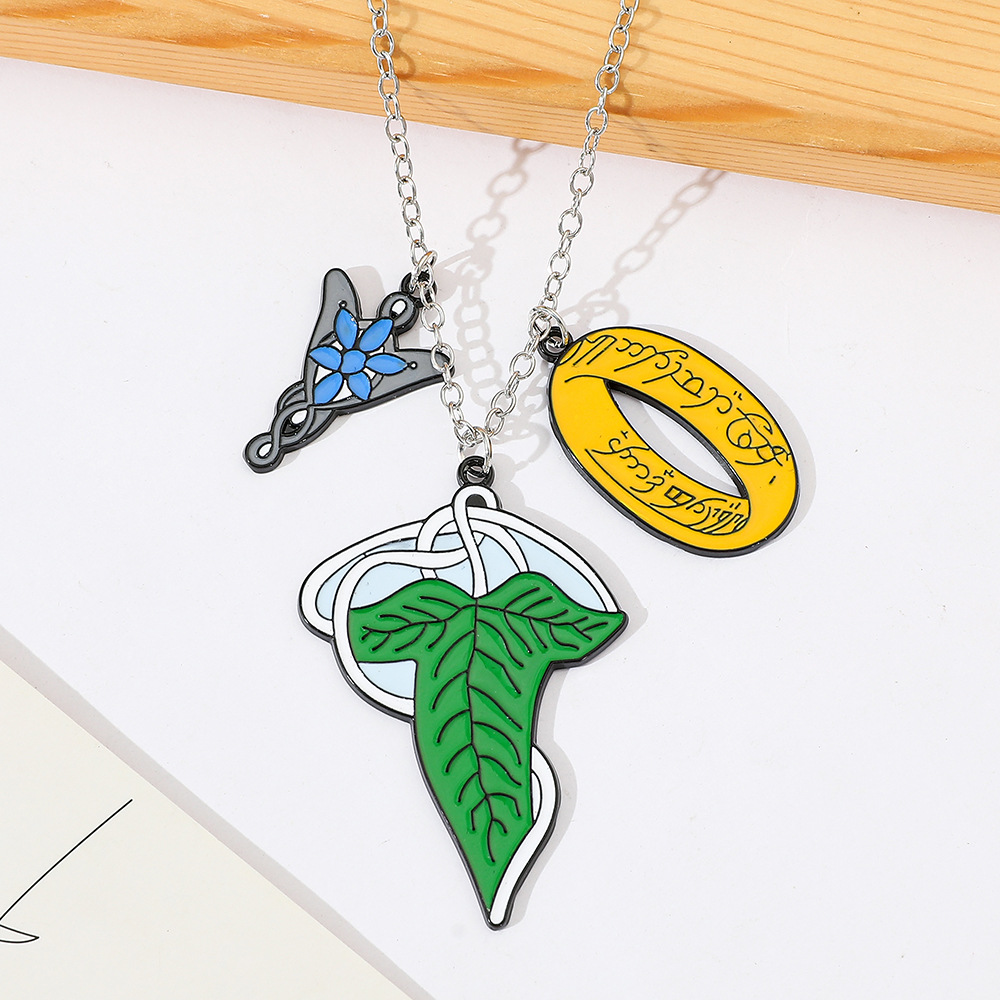 Men Accessories Necklace - Collier d'elfes du Seigneur des Anneaux,