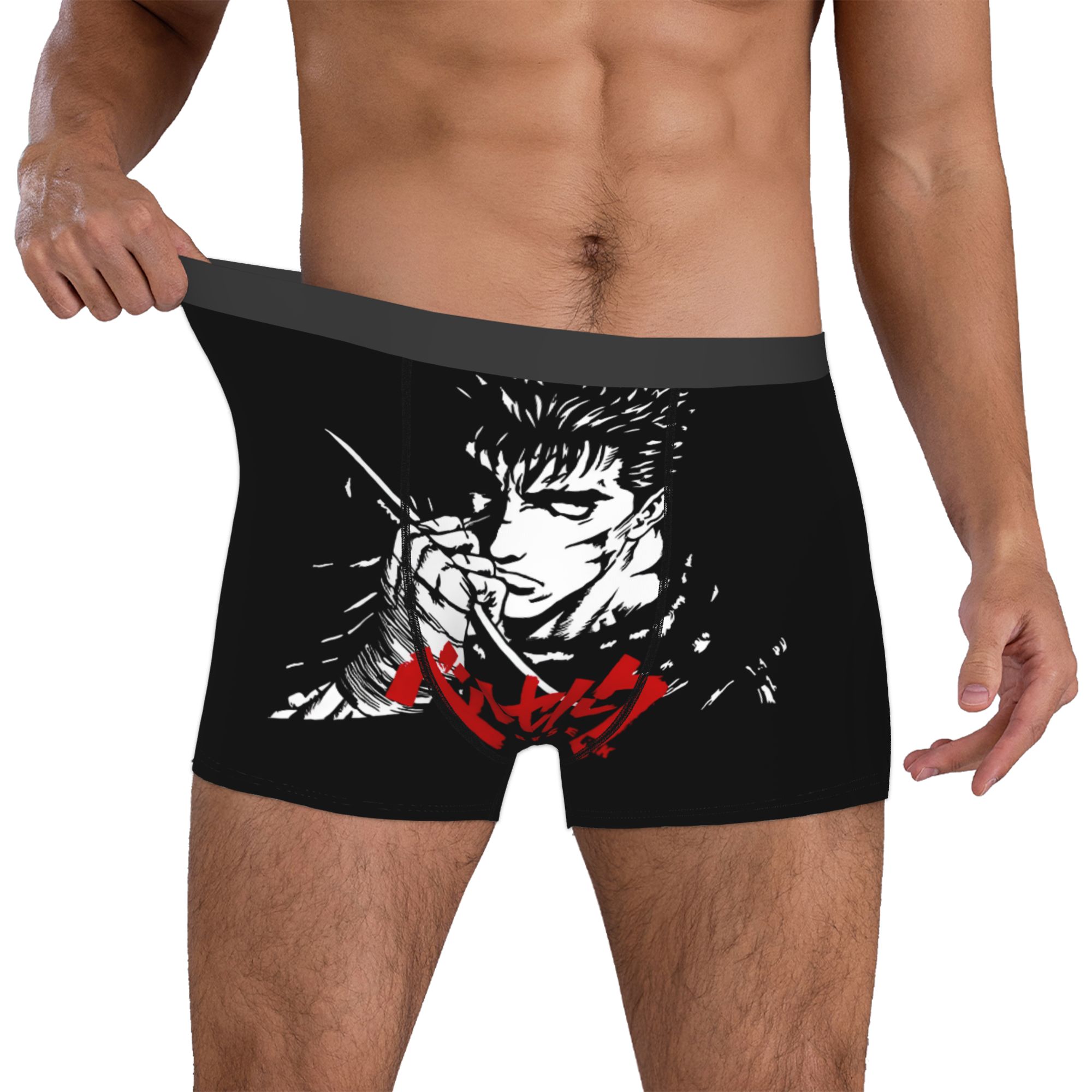 Men Accessories Brand - Boxer B-Berserks pour hommes, imprimé en