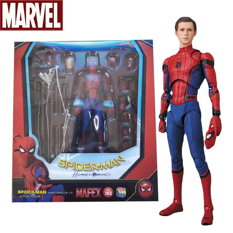 Men Accessories Collection - Figurine d'action Mafex 103 Spider-Man, édition