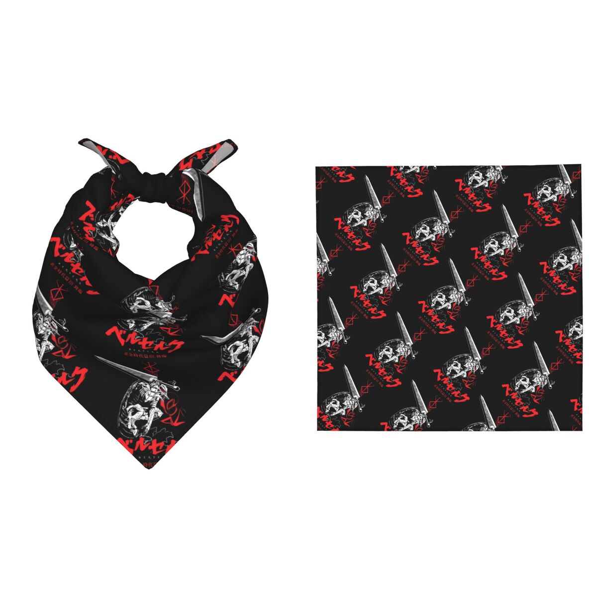 Men Accessories Brand - Bandana carrée 55 cm B-Berserks pour