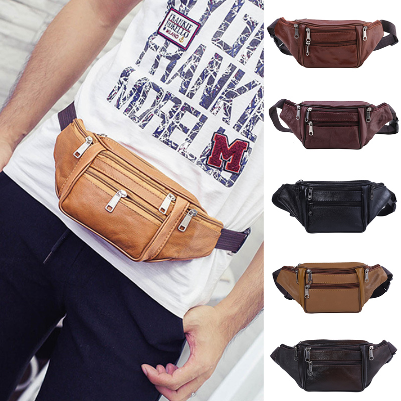 Travel Organizer Men - Mode hommes en cuir véritable taille