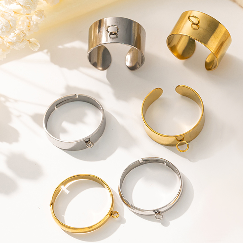 Men Accessories Collection - Base d'anneaux ouverts et réglables en