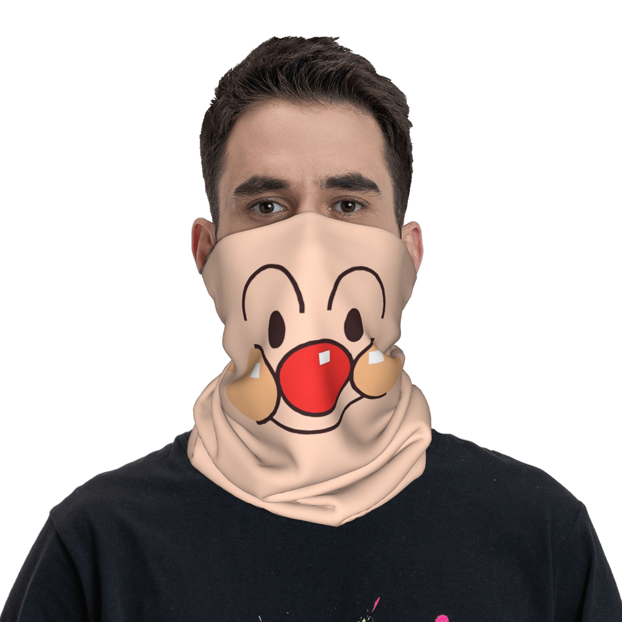 Men Accessories For Neck - Cache-cou coupe-vent personnalisé Anpanman Comic Manga,
