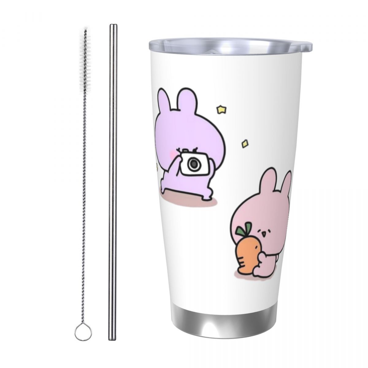 Flask Stainless Steel - Asamimichaan Cute Asamimi Tasse de voiture