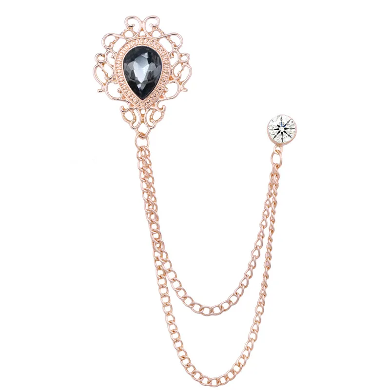 Épingle à revers en cristal st - Men Accessories Fashion avis et prix