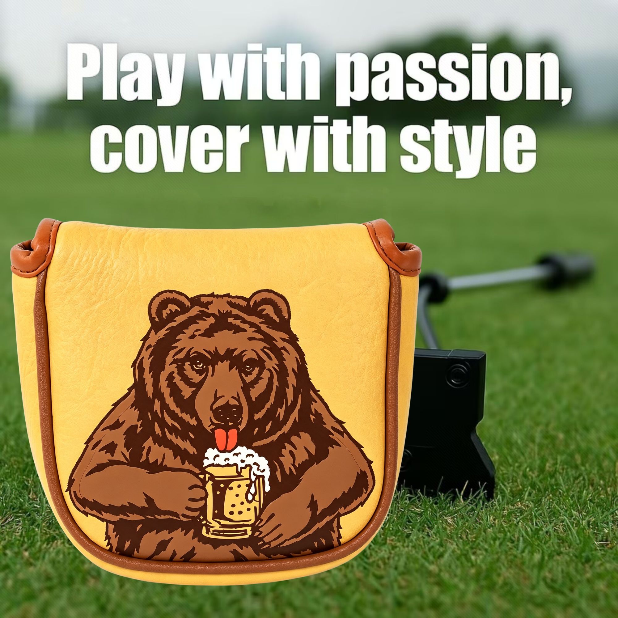 Housse de putter de golf brodé - Men Accessories Brand avis et prix