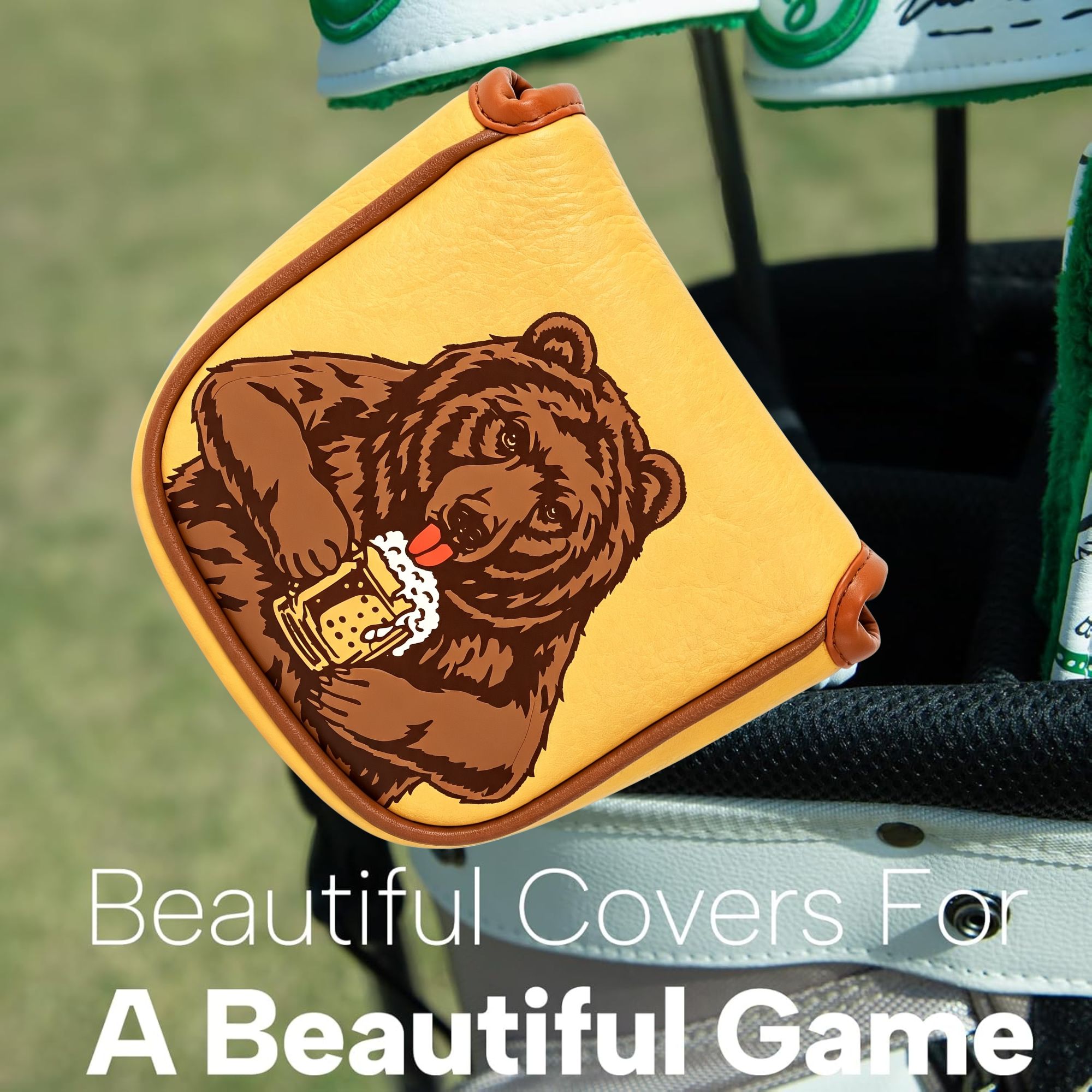 Housse de putter de golf brodé - Men Accessories Brand avis et prix