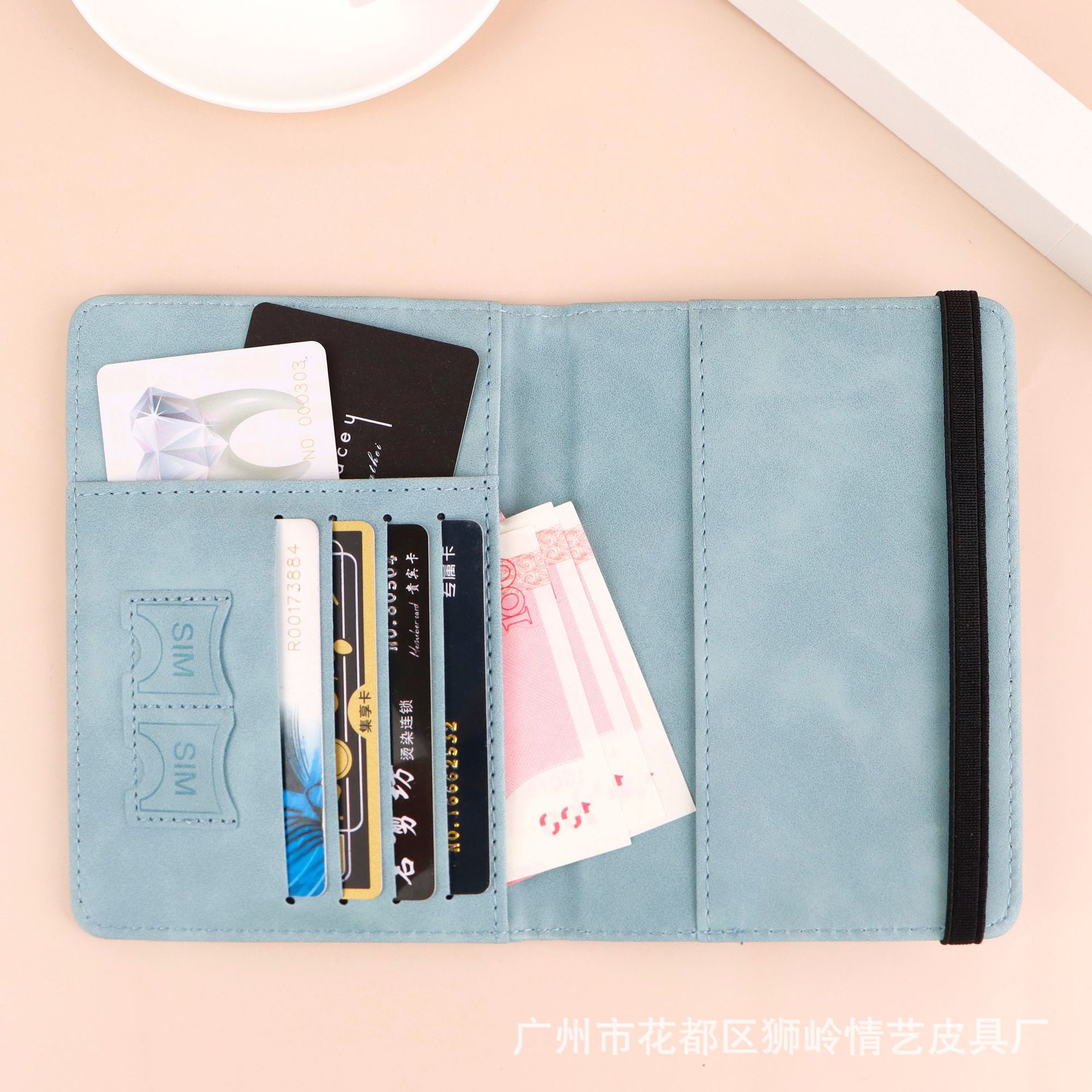 Housse de passeport en cuir PU - Travel Organizer Men avis et prix