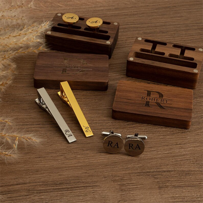 Boutons de manchette personnal - Tie Clip Set avis et prix