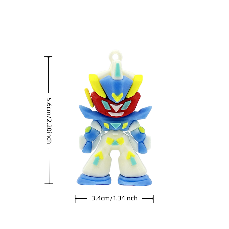 Porte-clés en silicone Gundam, - Men Accessories Collection avis et prix