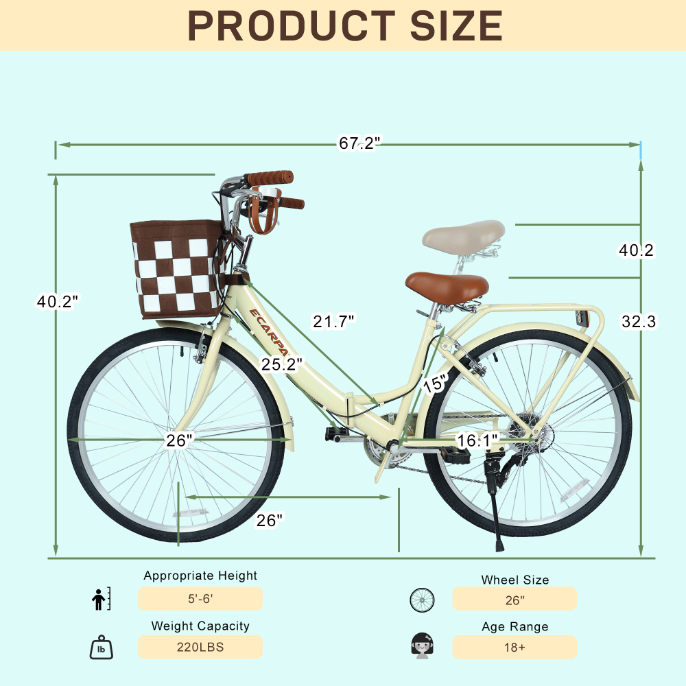 A26285B Vélo de ville pliable  - Men'S Accessories Holder avis et prix