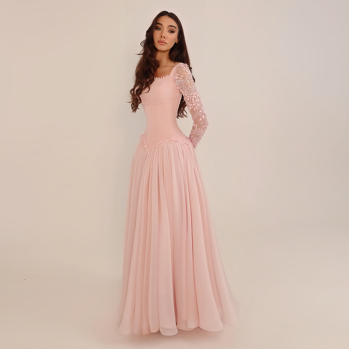 Robe de soirée élégante rose à - Men'S Accessories Dubai avis et prix