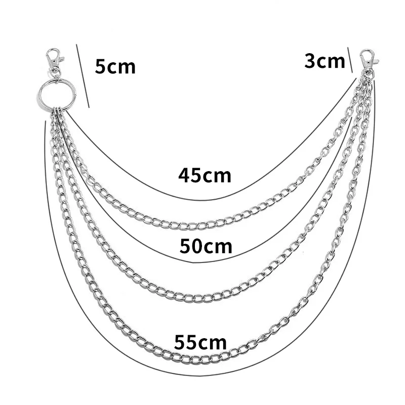 Chaîne de ceinture en métal à  - Men'S Accessories Vintage avis et prix