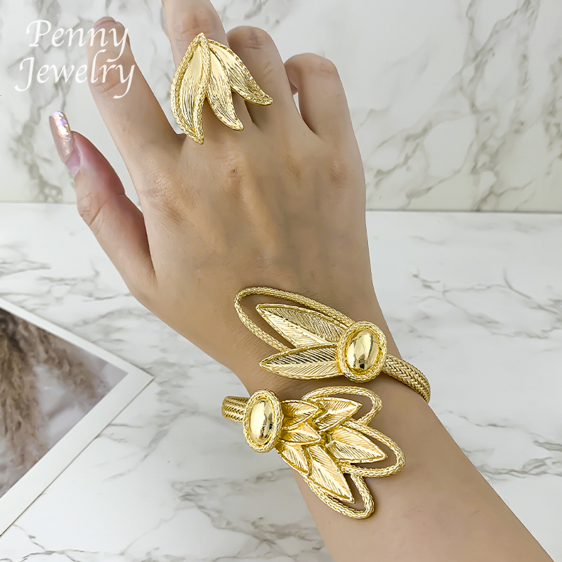 Parure de bijoux plaqué or 18  - Men'S Accessories Dubai avis et prix