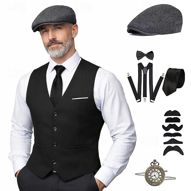 Costume de gangster des années - Men'S Accessories Vintage avis et prix