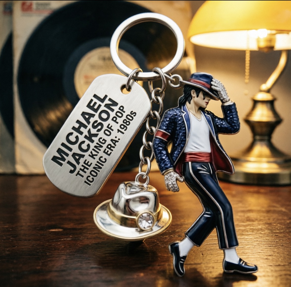 Porte-clés Michael Jackson, pe - Men Accessories Fashion avis et prix