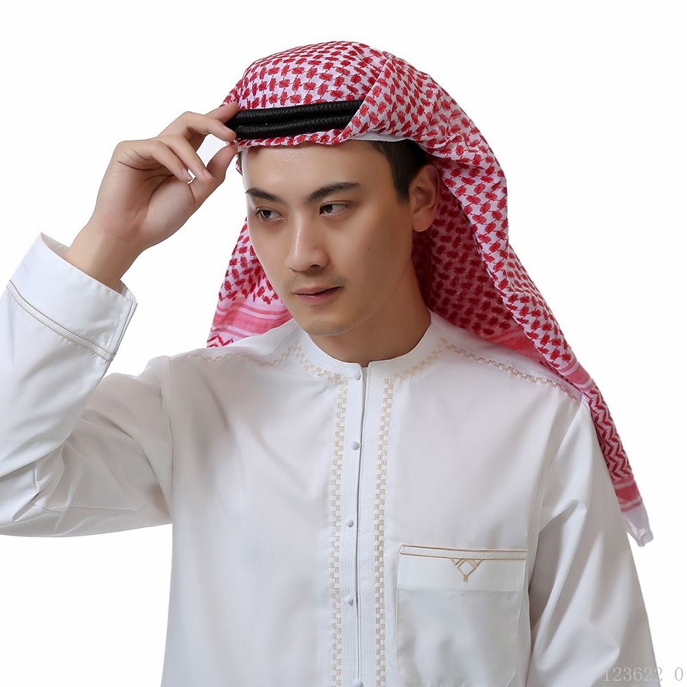 1 pièce Égal Shemagh noir pour - Men'S Accessories Dubai avis et prix