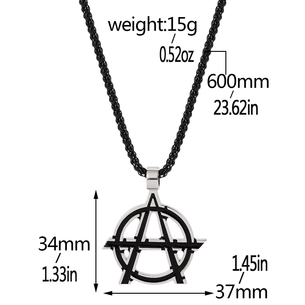 Collier avec logo de l'initial - Men Accessories Necklace avis et prix