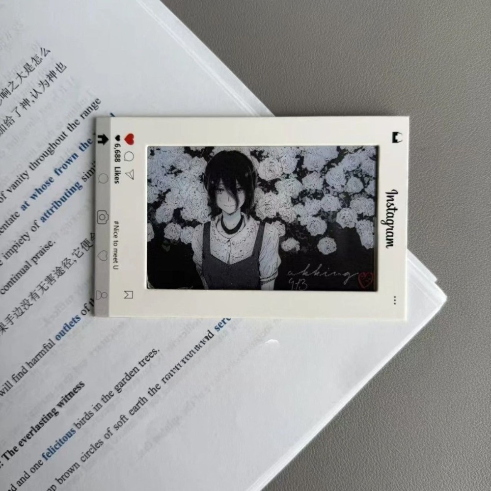 Carte photo transparente style - Men'S Accessories Instagram avis et prix