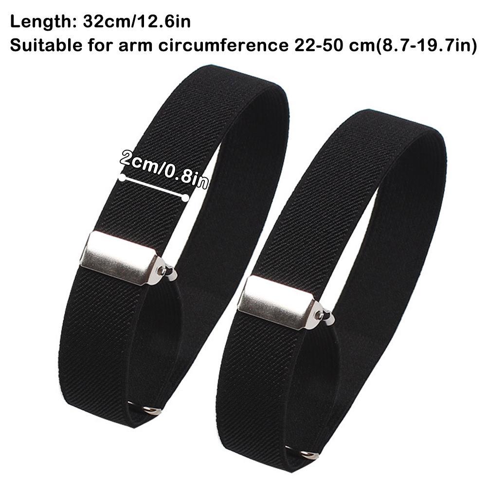 2 pièces de manchettes élastiq - Men'S Accessories Holder avis et prix