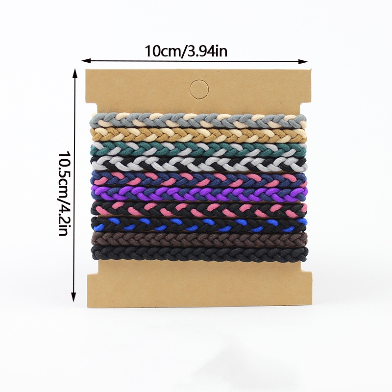 10 pièces Élastiques à cheveux - Men'S Accessories Holder avis et prix