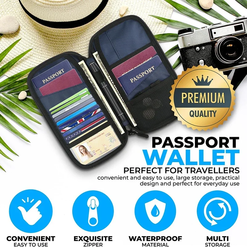 Couverture de passeport de voy - Travel Organizer Men avis et prix