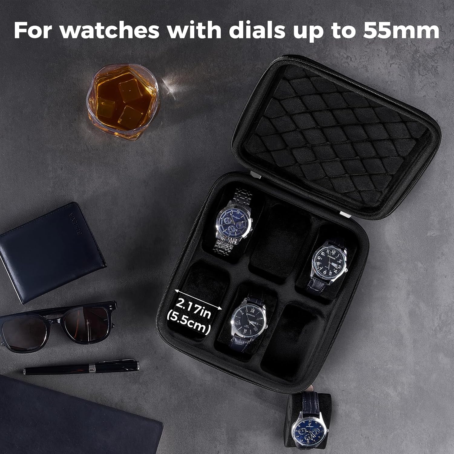 Étui de rangement pour montres - Travel Organizer Men avis et prix