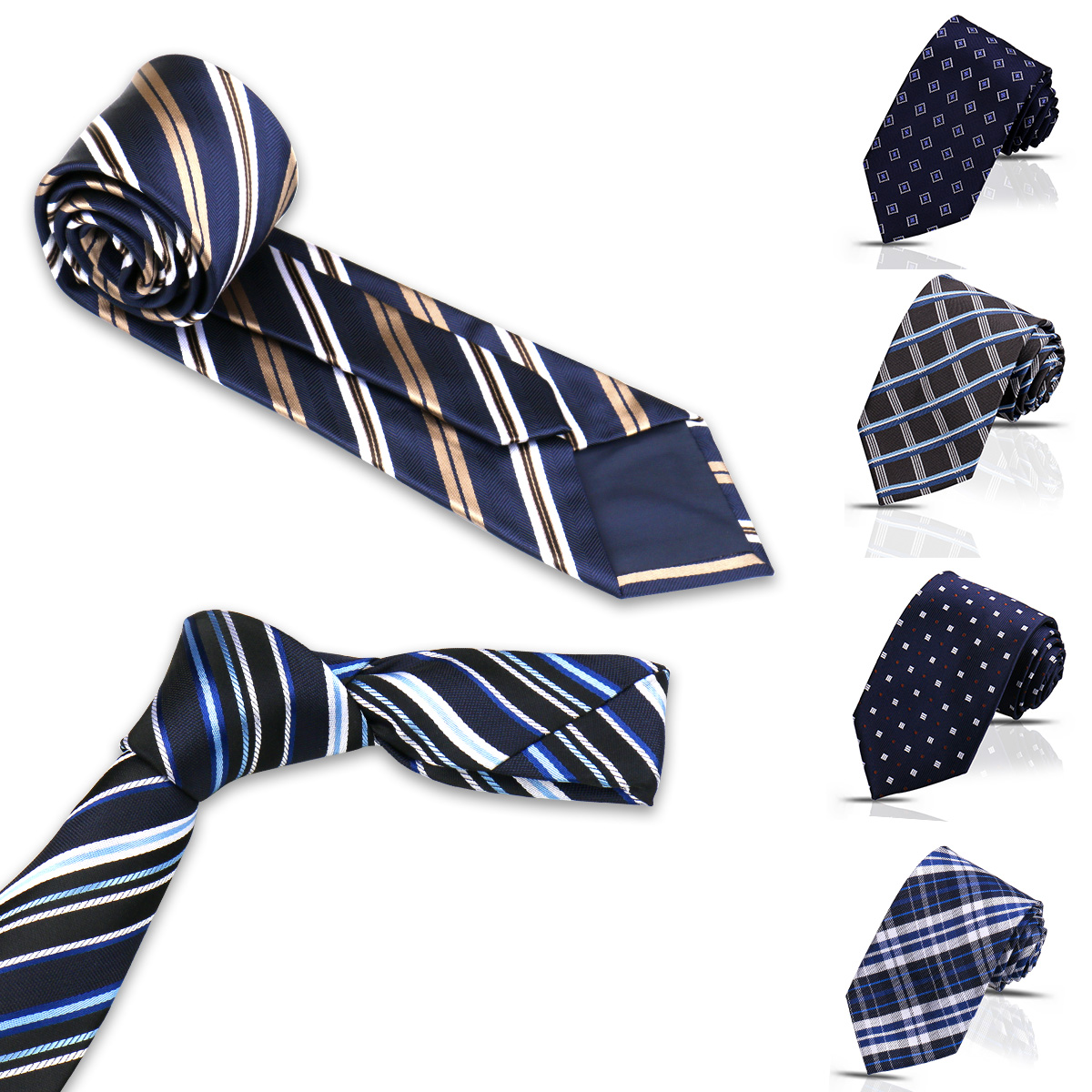 Cravate de luxe pour hommes, 8 - Men'S Accessories Gift Set Branded avis et prix