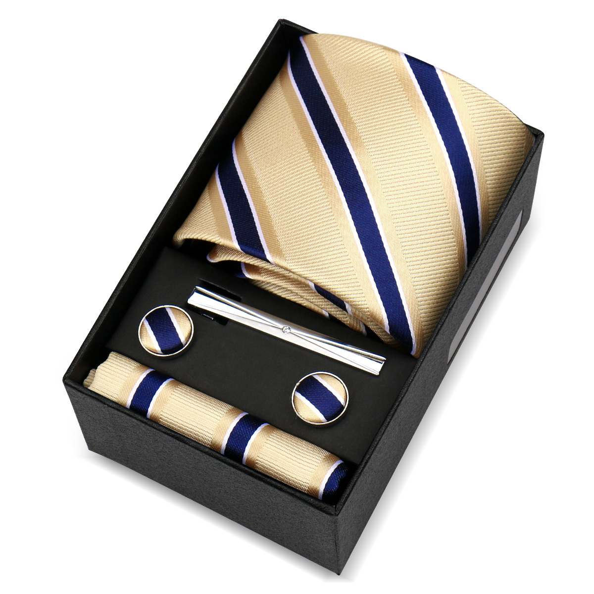 Cravate de luxe pour hommes, 8 - Men'S Accessories Gift Set Branded avis et prix