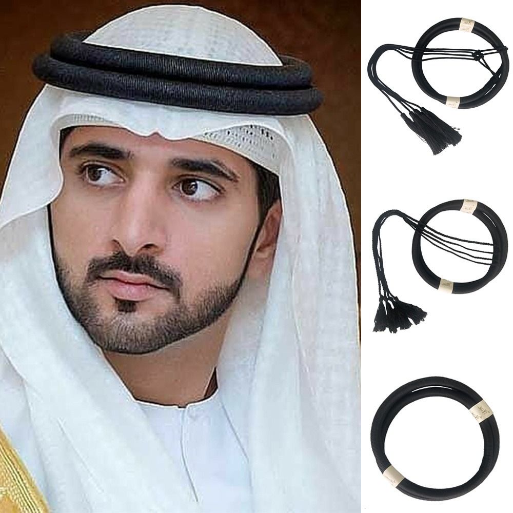 1 pièce Égal Shemagh noir, fou - Men'S Accessories Dubai avis et prix