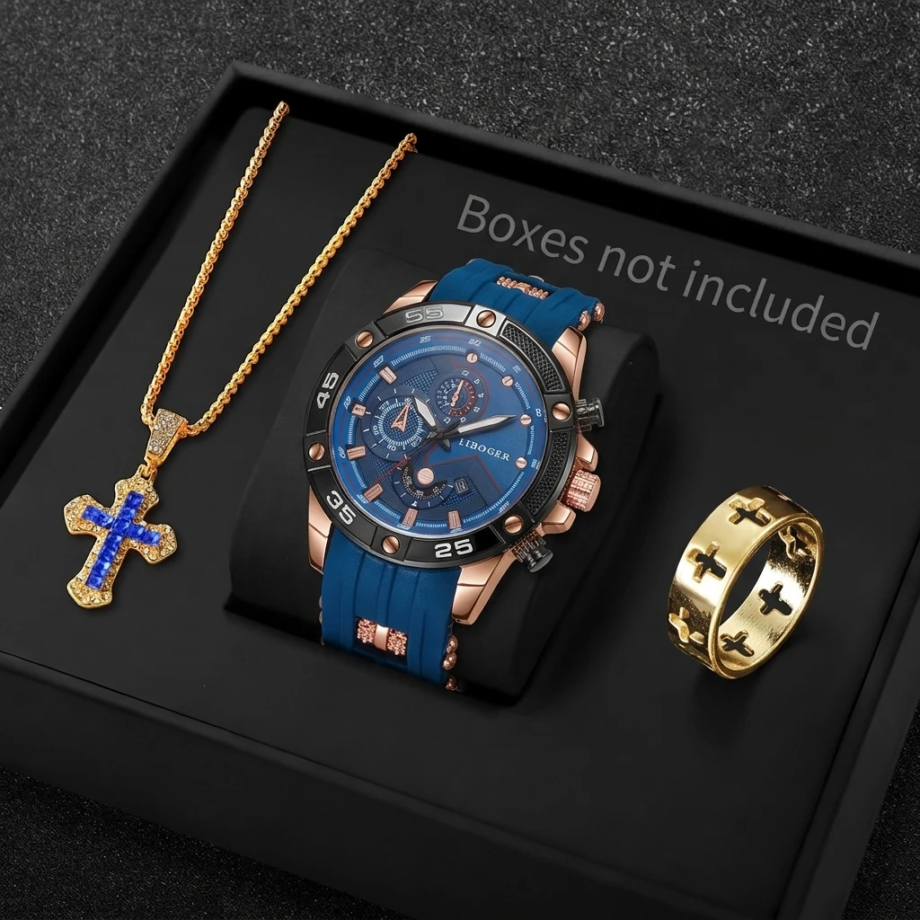 Ensemble de 3 montres de sport - Men Accessories Gadgets avis et prix