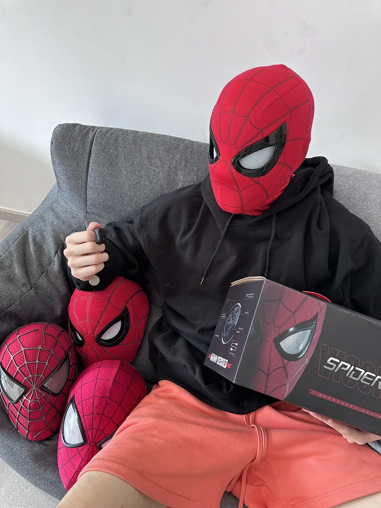 Masque de casque Spider-Man 1: - Men Accessories Collection avis et prix