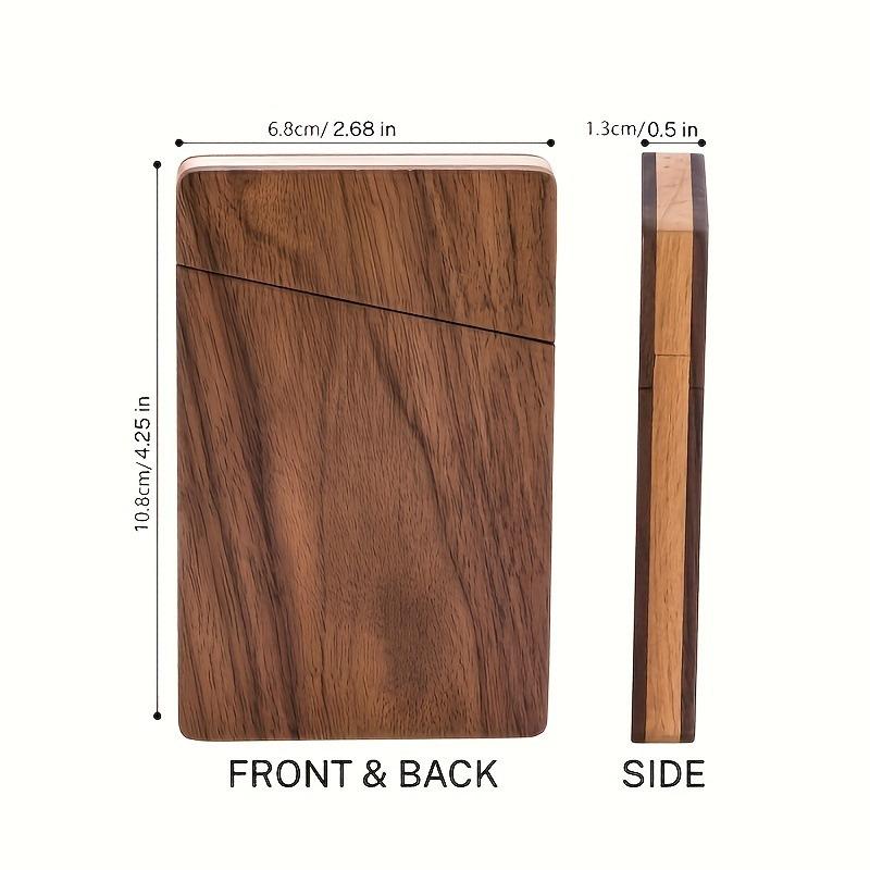 Porte-cartes de visite en bois - Men'S Accessories Holder avis et prix